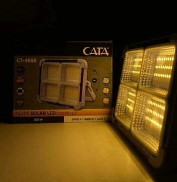 200W SOLAR LED PROJEKTÖR TAŞINABİLİR