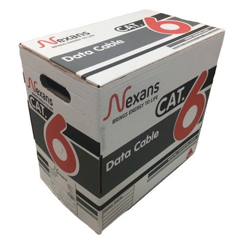 Nexans Nexans Cat6 U-Utp Ethernet 23 Awg İnternet Kablosu Bakır 305M