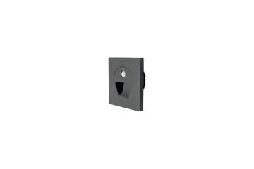 1W SENSÖRLÜ LEDLİ KORİDOR ARMATÜRÜ SİYAH KASA(BEYAZ)