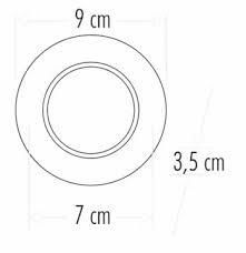8W BAŞAK LED ARMATÜR (SİYAH KASA)(3 RENK)