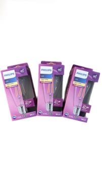 Philips LED Classic 3 Li Ekopaket Ampul 40W ST64 E27 Non-Dim 2700K
