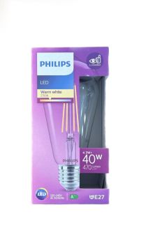 Philips LED Classic 3 Li Ekopaket Ampul 40W ST64 E27 Non-Dim 2700K