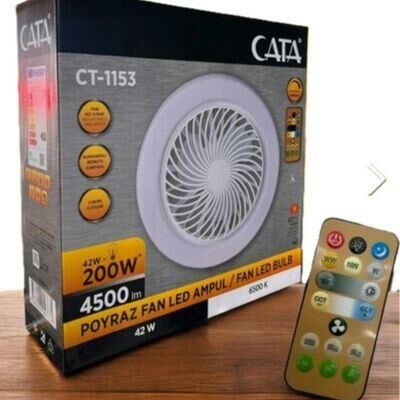 POYRAZ FAN LED AMPUL 3 RENK
