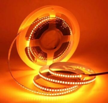 240 ÇİPLİ LED ŞERİT İÇ MEKAN (AMBER)(5 METRE)