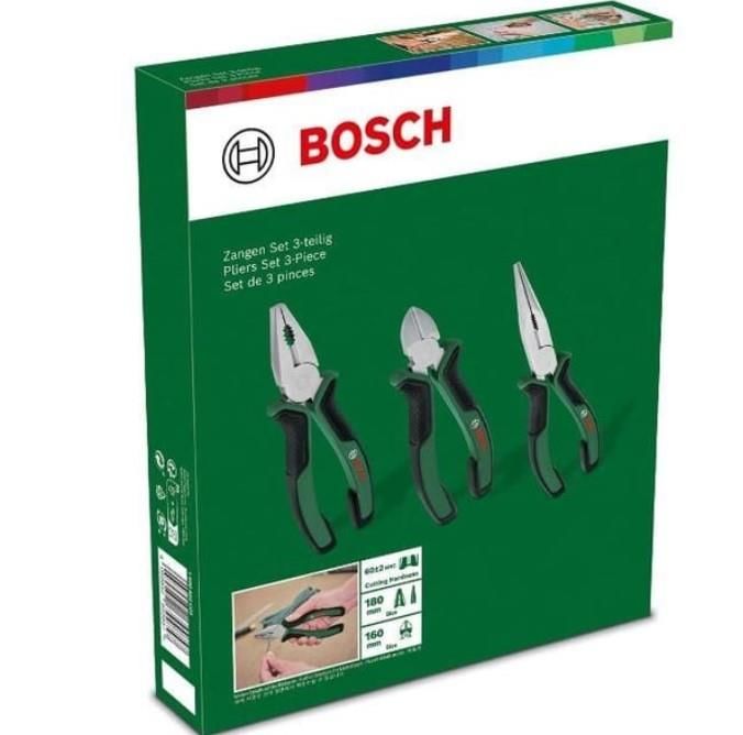 Bosch El Aleti Seti (Yan Keski 160-Pense 180-Kargaburun 180) 3 Parça