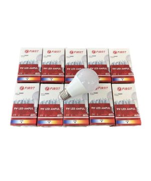 9W LED AMPUL 6500K (10 ADET)