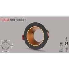 JAGUAR YUVARLAK SPOT (SİYAH-GOLD)(AMPUL HARİÇ)(5 ADET)