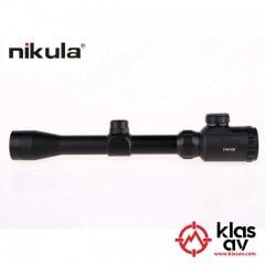 Nikula 3-9X32E Zoomlu Tüfek Dürbünü Çift Işık Kaynaklı