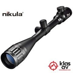 ﻿Nikula 8-32x50 AOEG Zoomlu Tüfek Dürbünü Taktik çift Işık Kırmızı-Yeşil Kaynaklı
