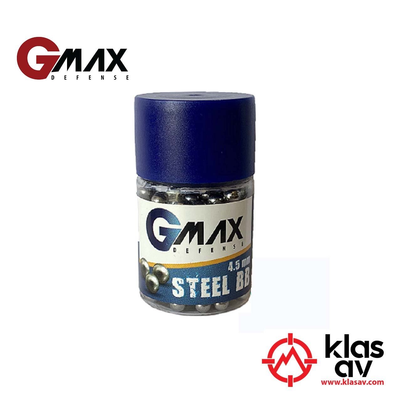 Gmax Defense Steel Çelik Bilye BBS 4.5 mm 300 Adet