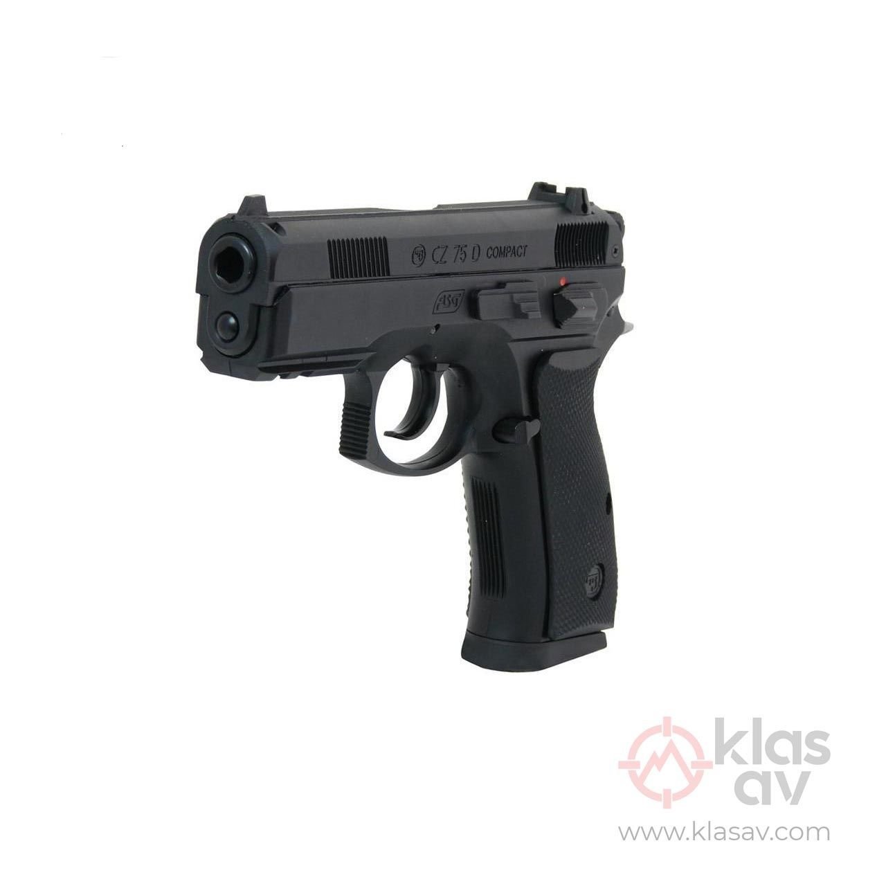 ASG CZ 75 D Compact Siyah Havalı Tabanca