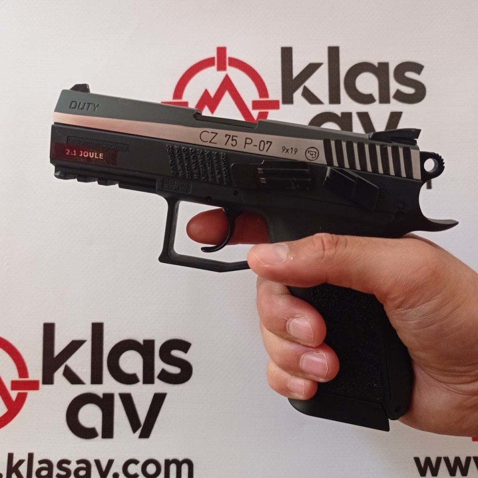 ASG CZ75 P07 Duty Çift Renk Blowback Havalı Tabanca