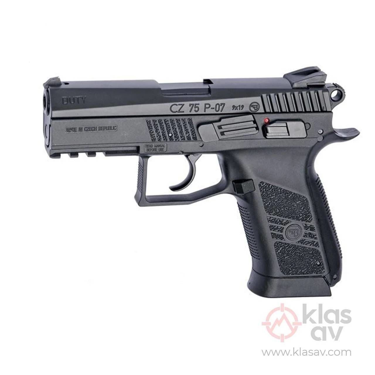 ASG CZ75 P07 Duty Siyah Havalı Tabanca