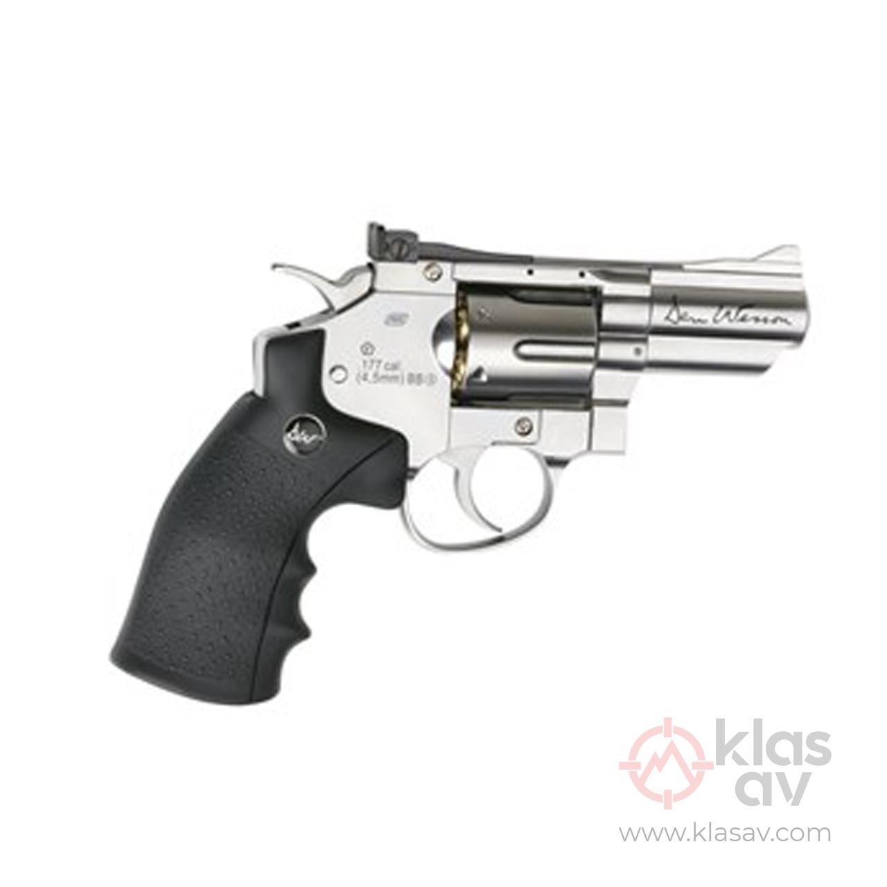 ASG Dan Wesson 2,5'' Parlak Krom Toplu Havalı Tabanca