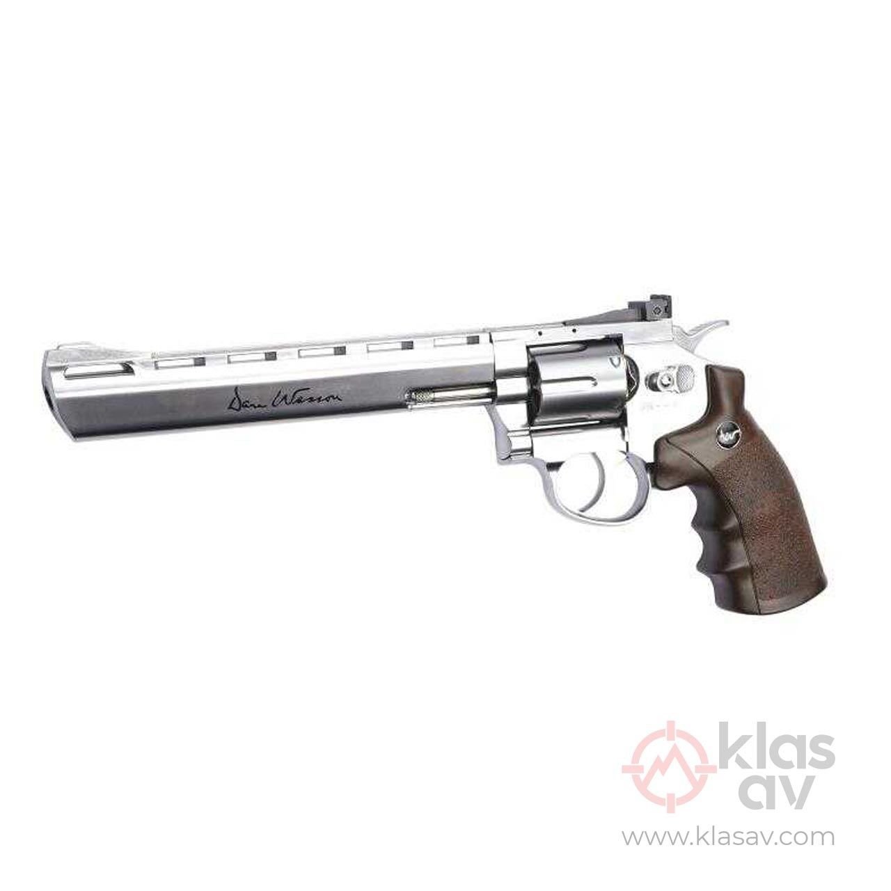 ASG Dan Wesson 8'' Parlak Krom Toplu Havalı Tabanca