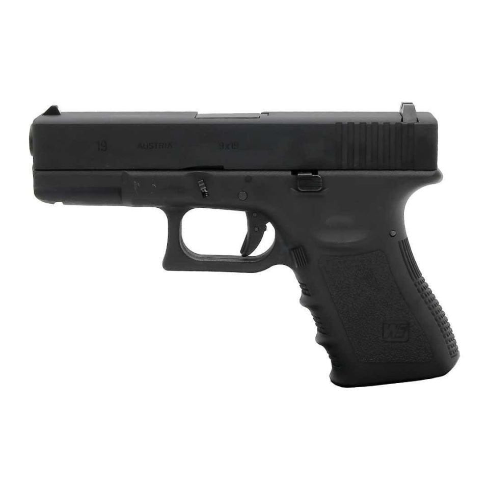 We Glock 19 Gen3 Blowbackli Airsoft Tabanca 6mm Green Gas