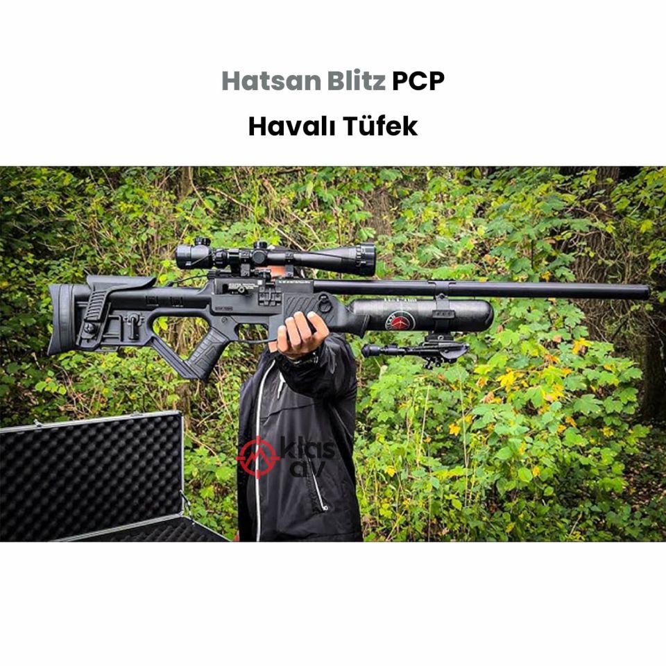 Hatsan Blitz Tam Otomatik-Seri Atış PCP Havalı Tüfek