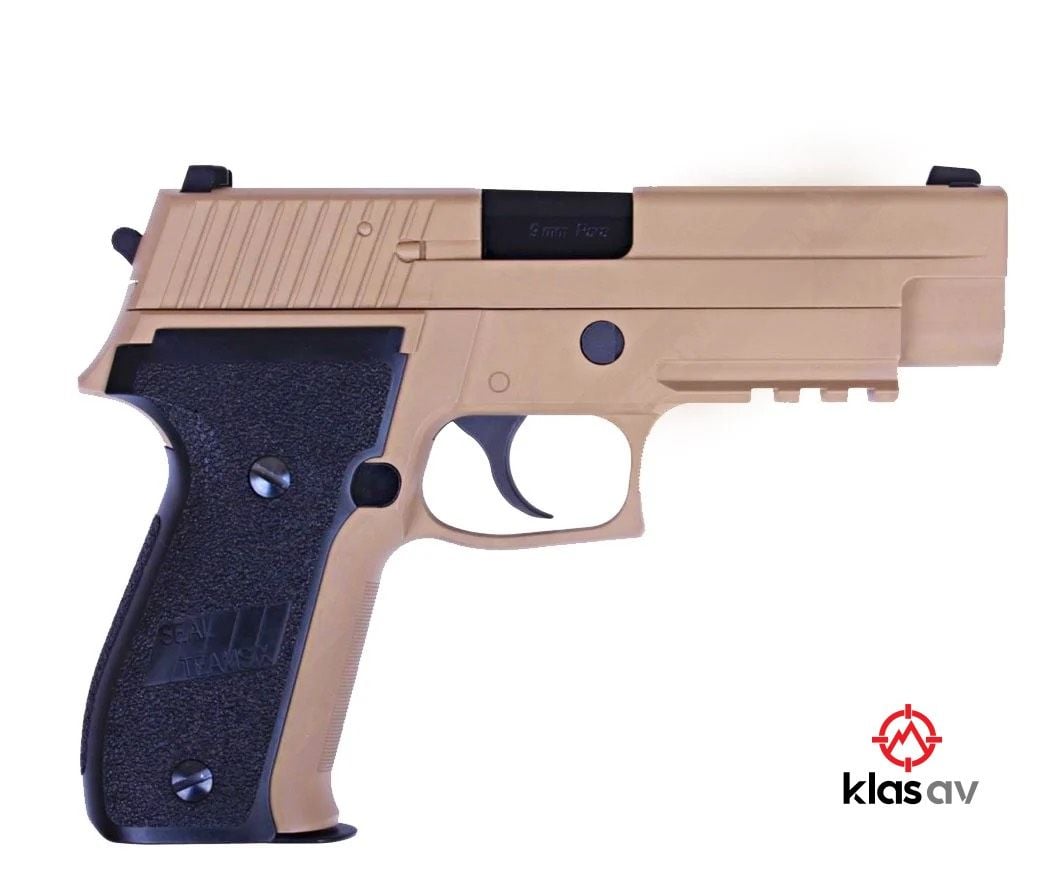 WE MK25 F226 Blowback Airsoft Tabanca Tan 6mm