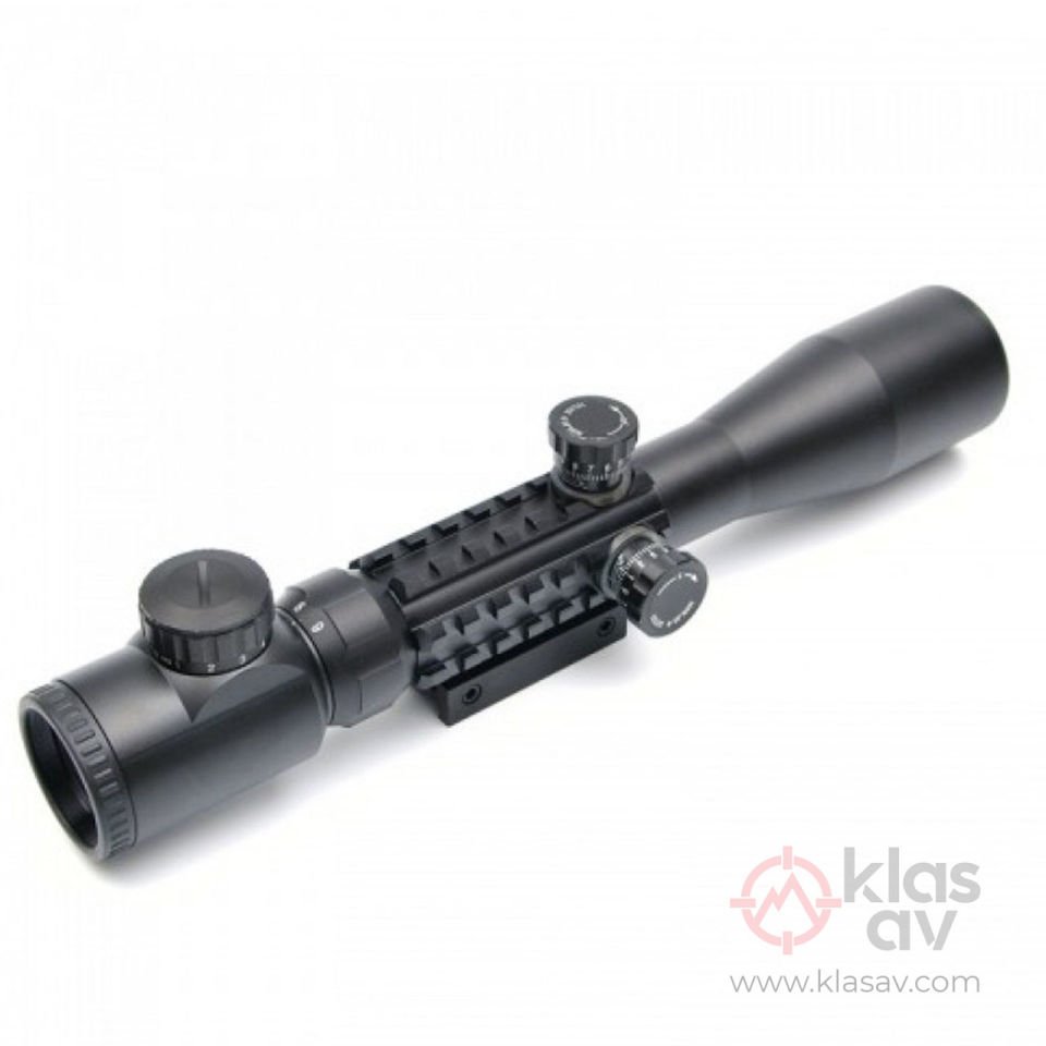 Nikula 3-9x32 Eg Zoomlu Çift Işık Kaynaklı Tüfek Dürbünü