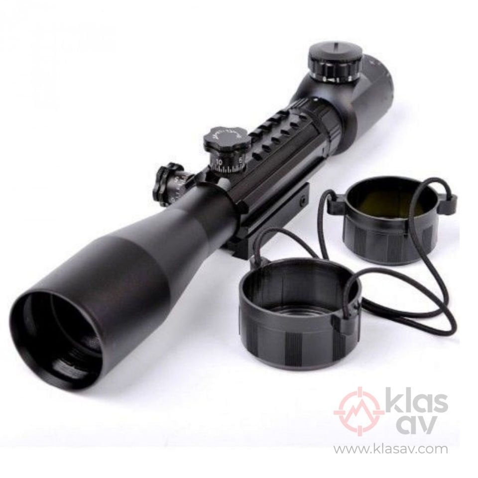 Nikula 3-9x32 Eg Zoomlu Çift Işık Kaynaklı Tüfek Dürbünü