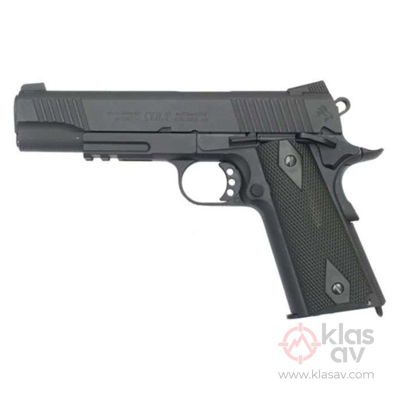 CYBERGUN Colt 1911 GBB Mat Siyah Blowback Airsoft Tabanca