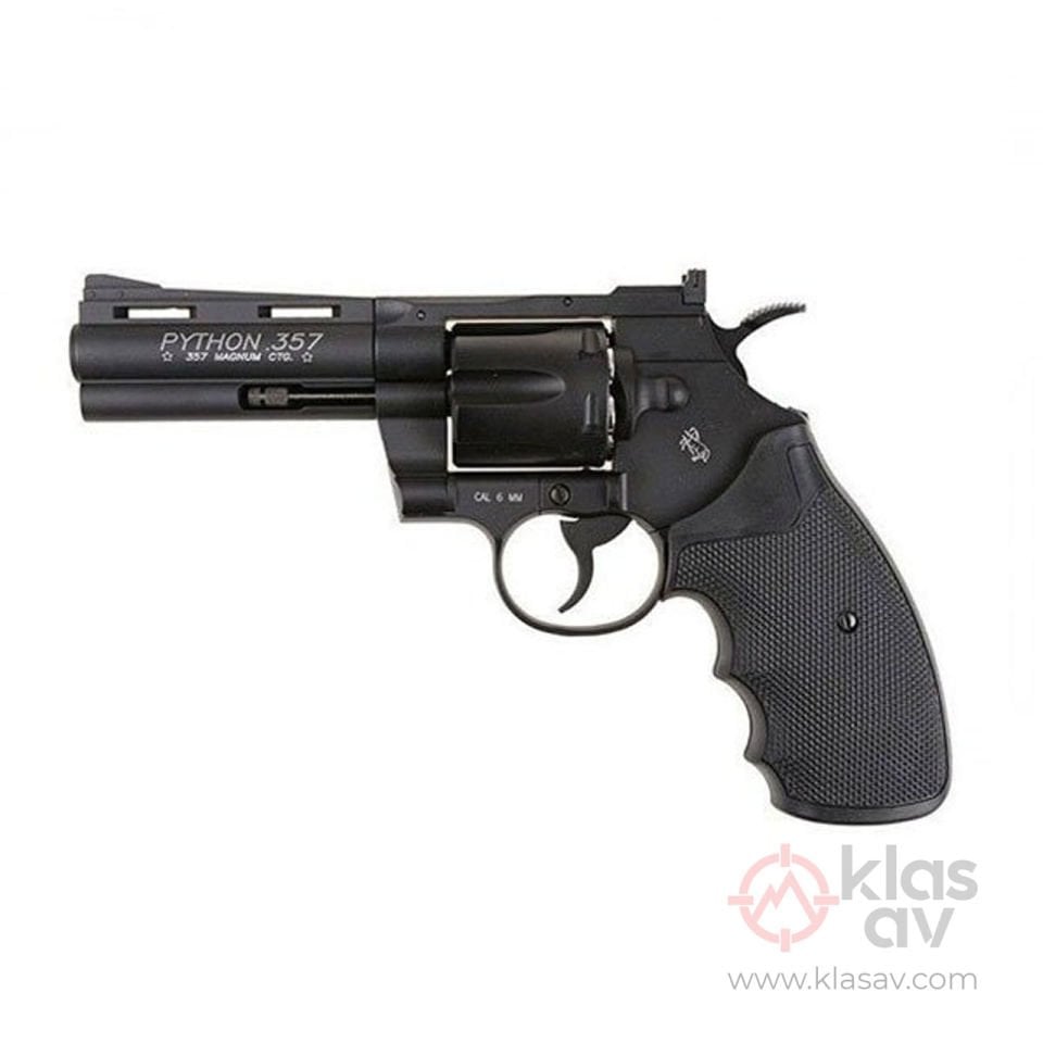 CYBERGUN Colt Python 4'' CNC Siyah Airsoft Tabanca