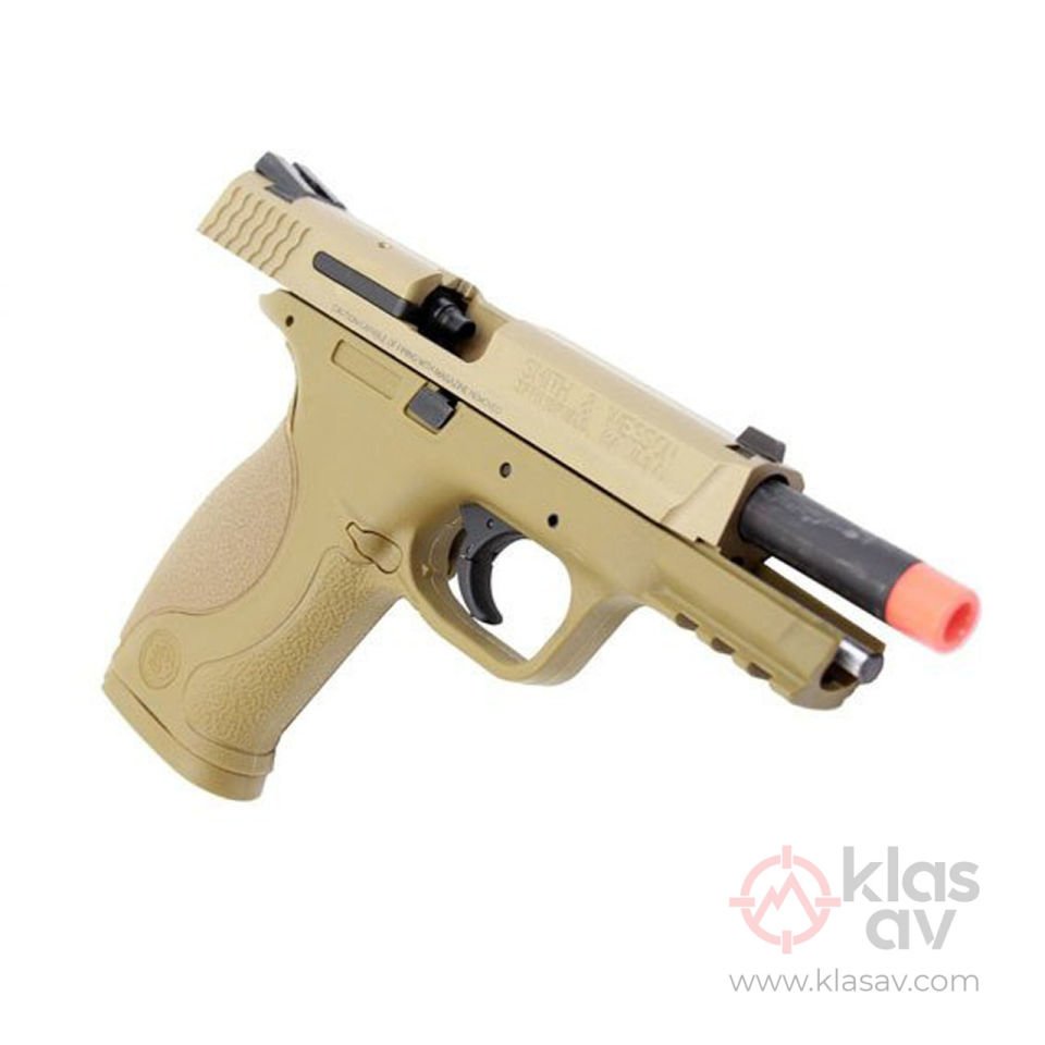 CYBERGUN S&W M&P9 GBB Tan Airsoft Tabanca