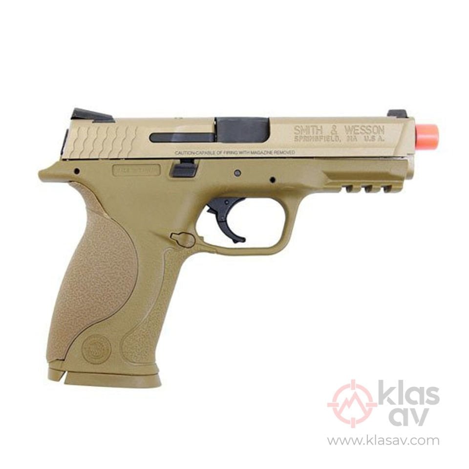 CYBERGUN S&W M&P9 GBB Tan Airsoft Tabanca