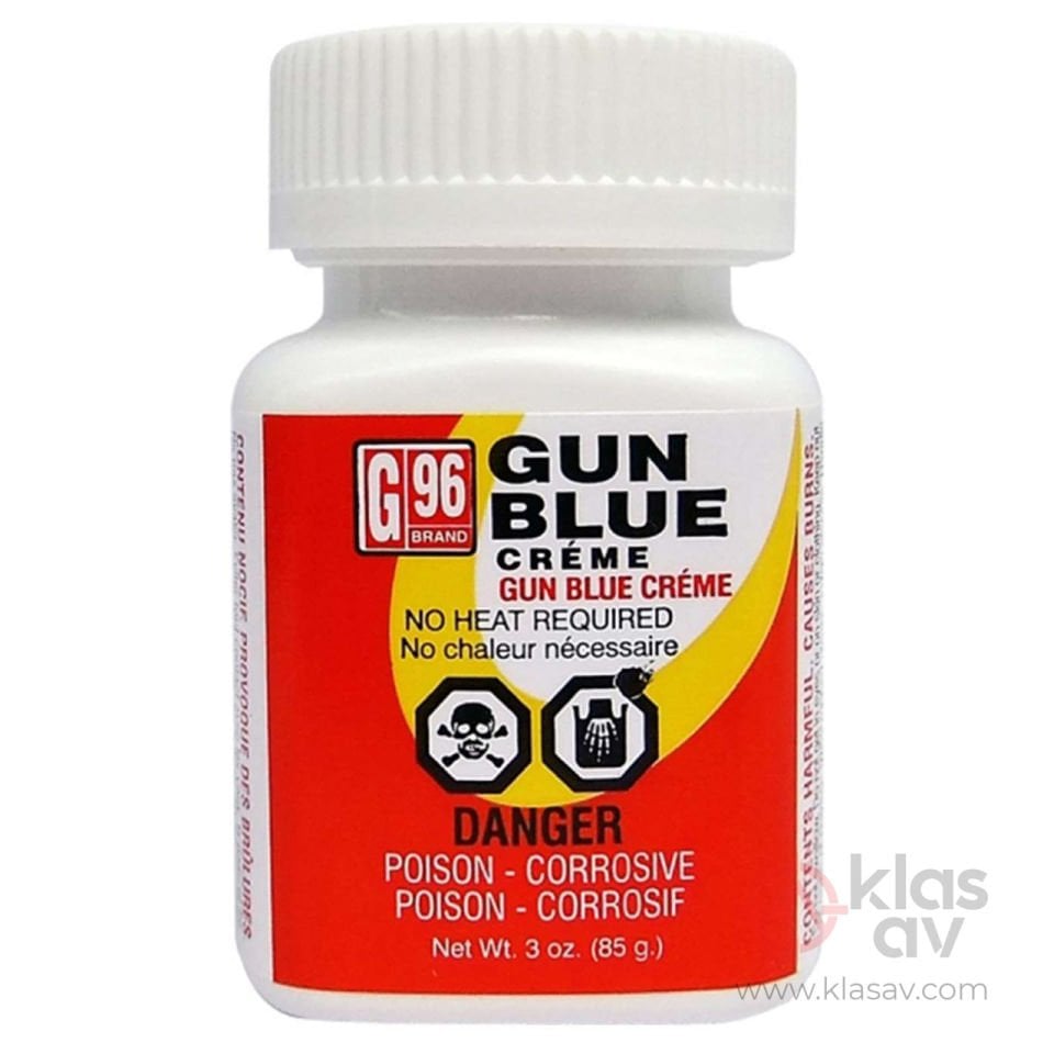 G96 Gun Blue Creme 3 oz (85 g) Krem Silah Boyası