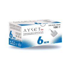 Ayset Fine İnsülin Kalem İğnesi 6 MM - 100 Adet