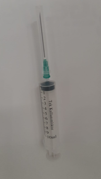 10 ML Enjektör 3P Yeşil 21G - 130 Adet