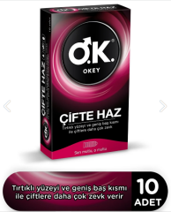 Okey Prezervatif 10 lu Paket