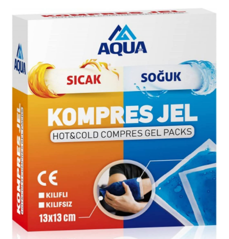 Aqua Kompres Jel Soğuk/Sıcak Kompres Jel 13x13cm