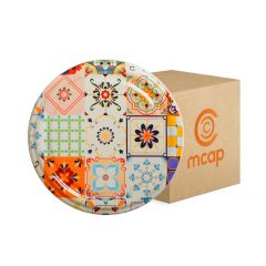 Kolili Desenli Kavanoz Kapağı - 1100 Adet (66mm)