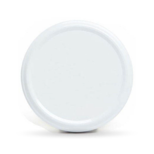 Konserve Kavanoz Kapağı - 5 Paket - 50 Adet (Standart Boy - 82 mm) - Beyaz