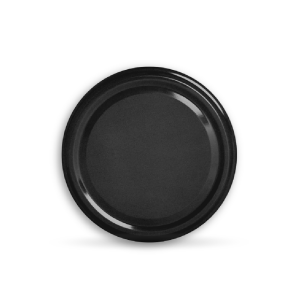 Konserve Kavanoz Kapağı - 5 Paket - 50 Adet (Standart Boy - 82 mm) - Siyah