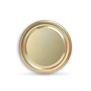 Toptan Kolili  Gold Renk Kavanoz Kapak Çeşitleri  - 650 Adet (82mm)