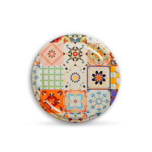 Box Patterned Jar Lid - 650 Pieces (82mm) - Pattern 2