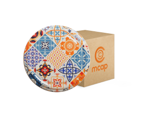 Toptan Kolili Çini 1 Desenli Kavanoz Kapak Çeşitleri  - 650 Adet (82mm)