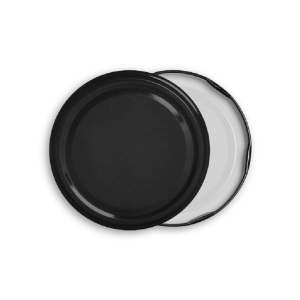 Canned Jar Twist Off - 10+1 Package - 110 Pieces (Standard Length - 82 mm) Black