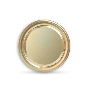 Canned Jar Twist Off - 10+1 Package - 110 Pieces (Standard Length - 82 mm) Gold