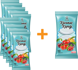 Konserve Kavanoz Kapağı - 10+1 Paket - 110 Adet (Standart Boy - 82 mm) Beyaz