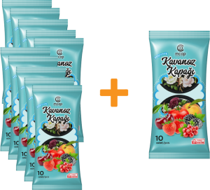 Konserve Kavanoz Kapağı - 10+1 Paket - 110 Adet (Standart Boy - 82 mm) Gül Desenli