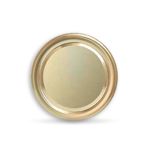 Toptan Kolili  Gold Renk Kavanoz Kapak Çeşitleri  - 1200 Adet (63mm)