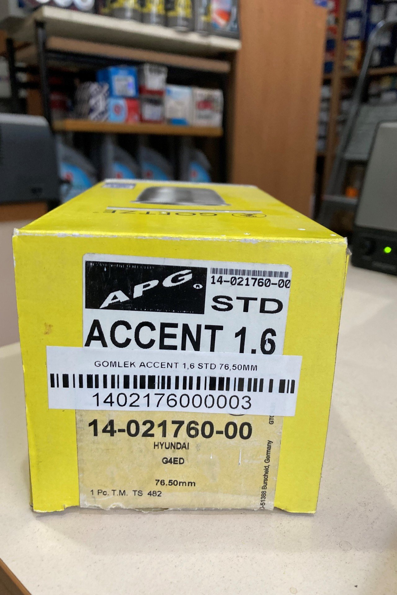 Gömlek Hyundaı Accent 1,6 std Goetze