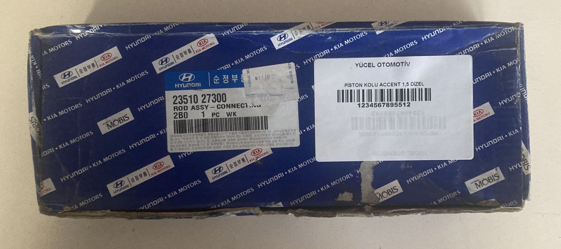Piston Kolu Accent 1,5 Dizel Mobis 3CYL