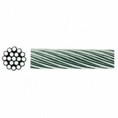 08 MM PASLANMAZ ÇELİK HALAT 1X19 CR-NI