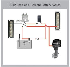 Blue Sea Systems L serisi Solenoid switch
