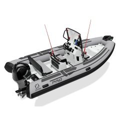ZODIAC PRO 5.5 PVC POLYESTER TABANLI ŞİŞME BOT