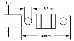 Blue Sea Systems MIDI® Sigortalar AMPER 40A